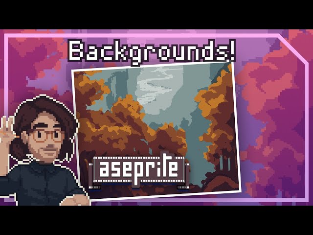 Pixel Art Class - Speed Painting Backgrounds [with Commentary]