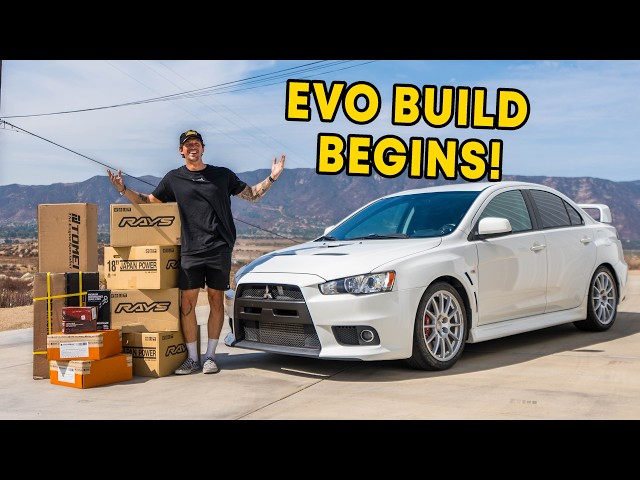 We Bought an Evo X and IMMEDIATELY Started Modifying it!