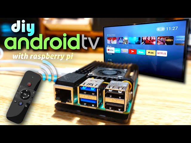 Raspberry Pi 5 DIY Android TV Box