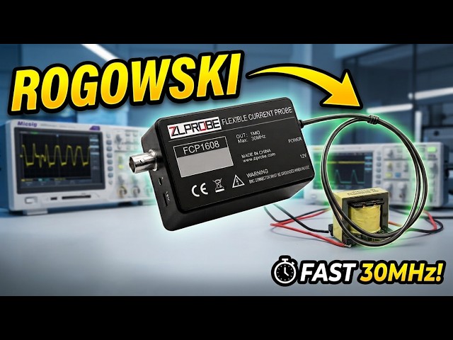 The Probe You Didn't Know You Needed! ZLProbe Rogowski Review & Teardown