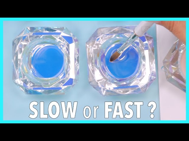 Student Tests Slow vs Fast Cure Acrylic Monomer