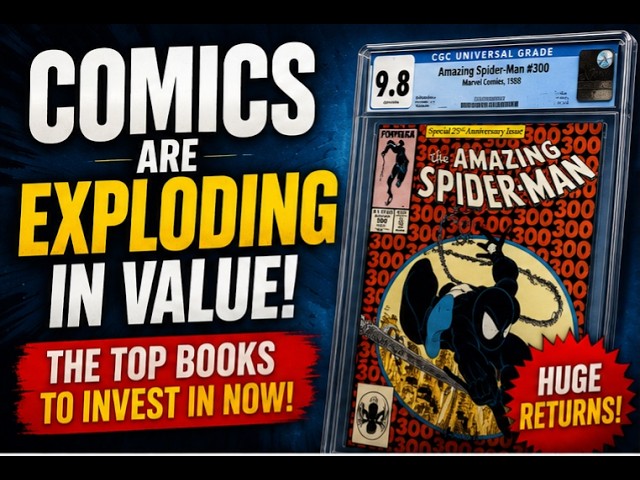Comic books are turning into major alternative investments!!!