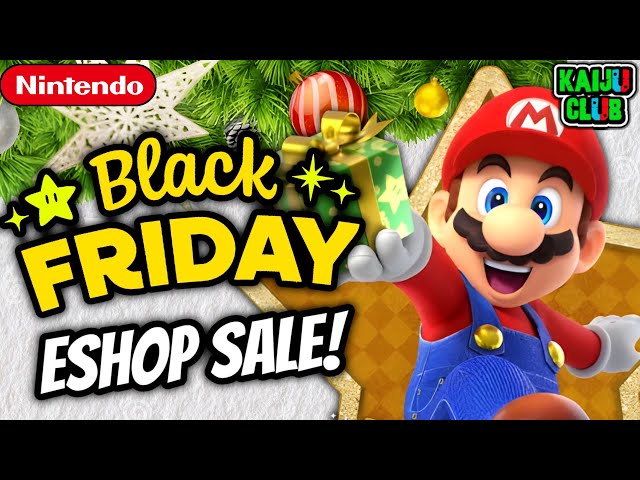 BLACK FRIDAY SALE 2025 IS HERE! AWESOME New Nintendo Switch ESHOP Deals!
