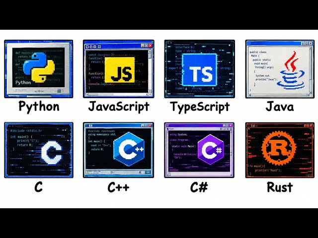 Every Programming Language Explained in 8 Minutes
