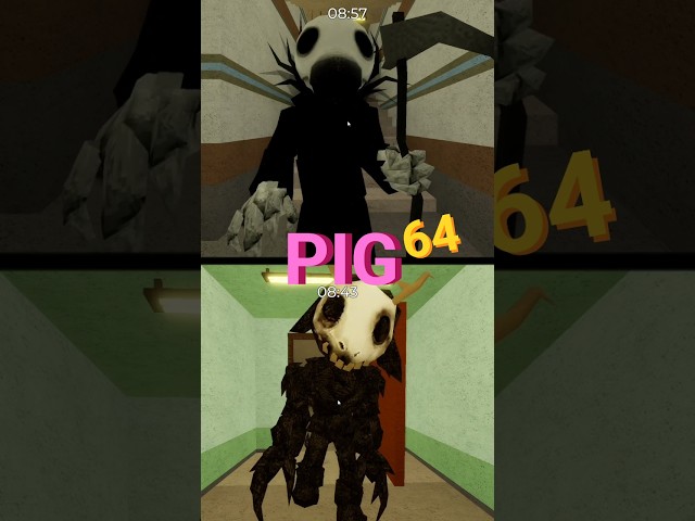 Roblox Piggy | HORNZ VS VULTURE JUMPSCARES [PIG 64] #shorts #piggy