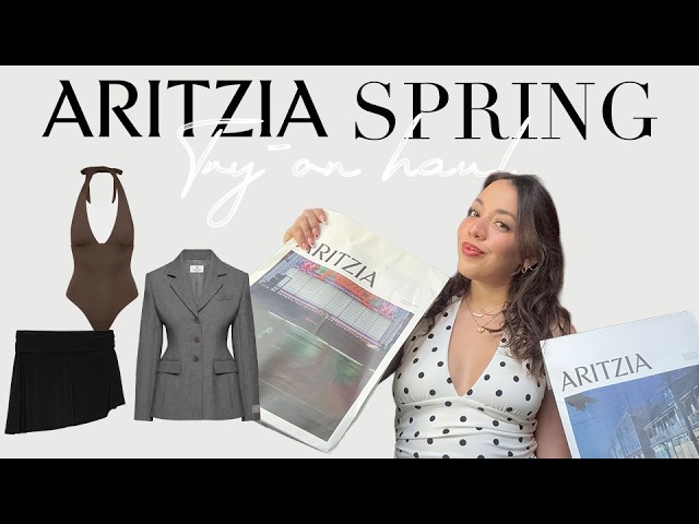 ARITZIA SPRING 2026 TRY-ON HAUL