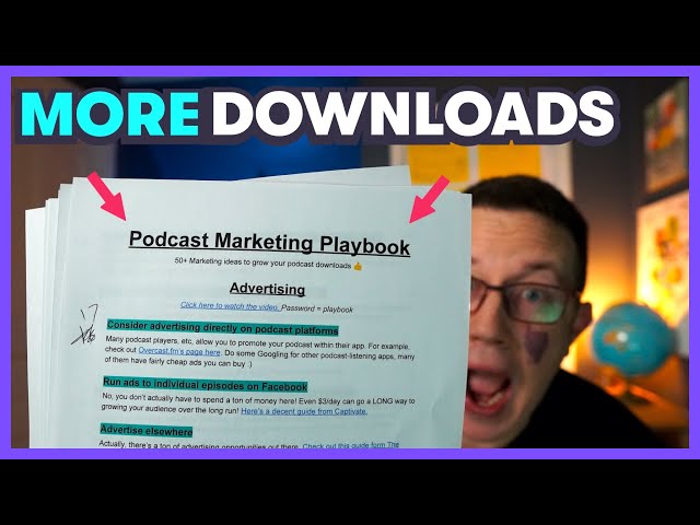 PODCAST MARKETING STRATEGY - 21 ideas to grow downloads in 2021