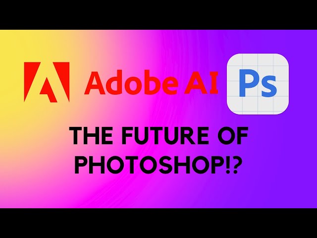 Adobe Photoshop Beta - AI Generative Fill Demo