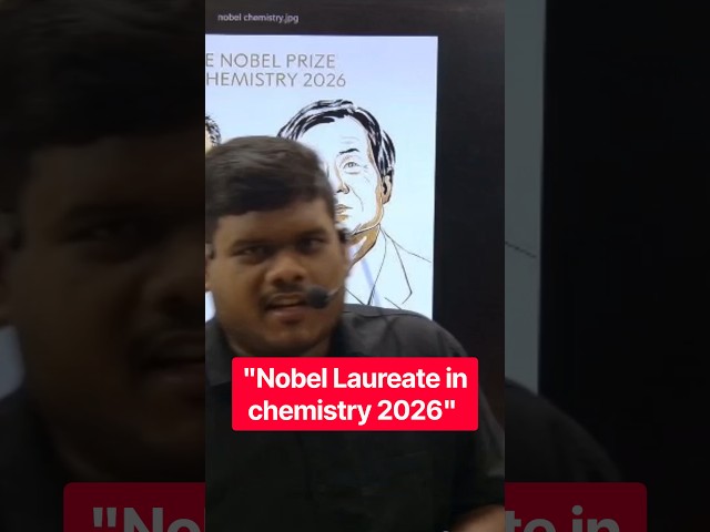 "Nobel Laureate in chemistry 2026"#chseodisha #chemistry # #boardexam#bidyasagarclasses#