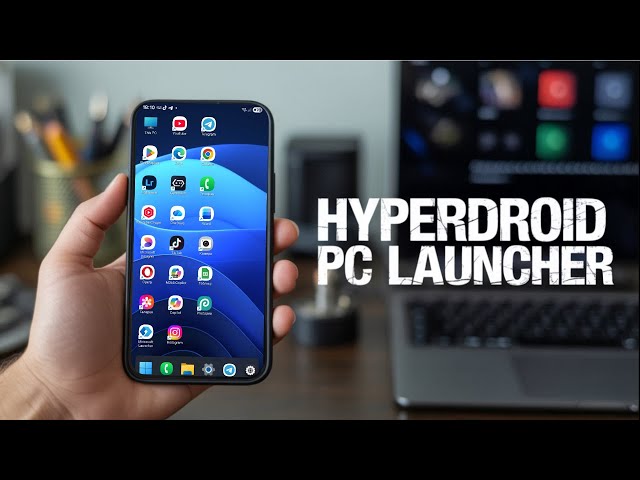 Turn Your Android Into a Full Windows 11 PC! | HyperDroid PC Launcher Review