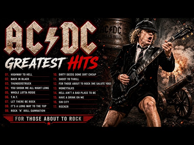 AC/DC | Greatest Hits Full Album | The Best of AC/DC #s1