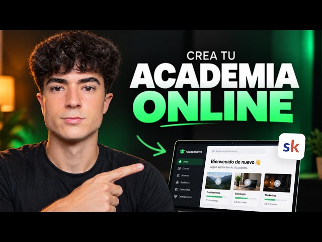 Cómo Crear una Academia Online desde Cero en 2026 (Sin Programar)