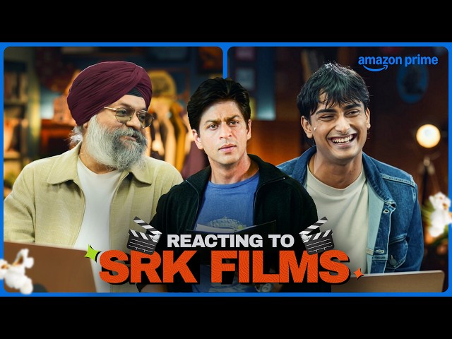 Reacting To SRK Films  🎬 | Prime Video India