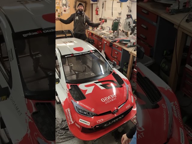 This car is looking amazing!#ToyotaYarisWRC #3dprinted #WRC
