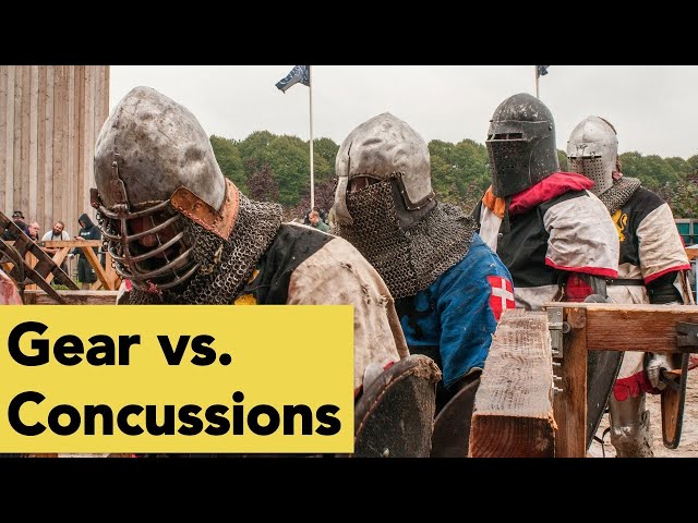 BEWARE of the BONK! Protective equipment vs. Concussions in Sword Fighting
