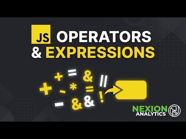 JavaScript Operators Basics You Can't Skip