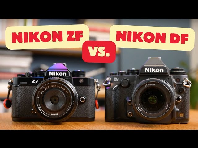 Nikon ZF vs Nikon DF - Comparison - The Battle of Retro
