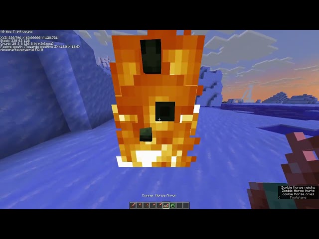 Having fun with the latest snapshot! | Minecraft fun and showcase