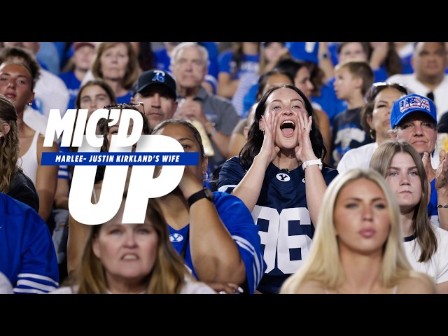 MIC'D UP with Marlee Kirkland | BYU vs Utah Tech