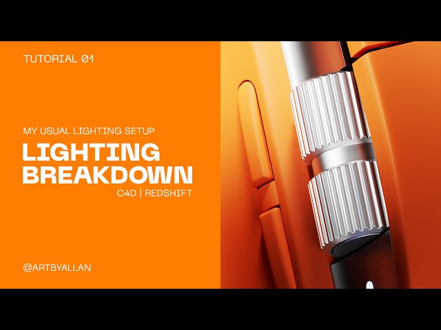 Stop Using Random Lights, Try This Setup  C4D | RS
