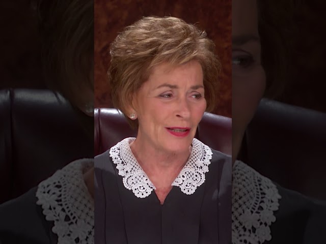 No judge was looking into their crystal ball! #judgejudy #shorts