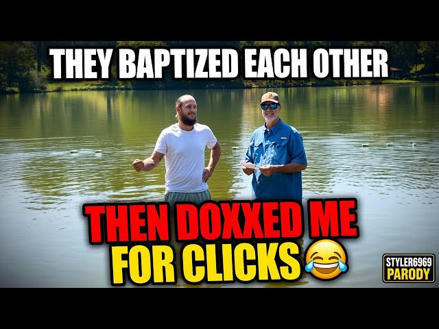 They Baptized Each Other… Then Doxxed Me for Clicks 😂 (Parody Song) #RussellDoesStuff 