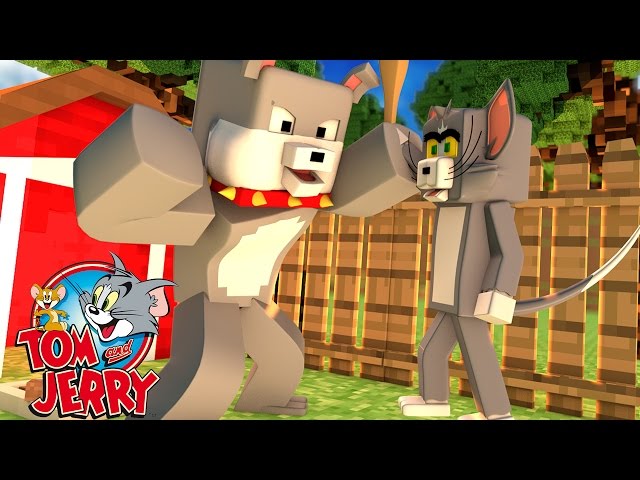 Minecraft: BRIGA DE CรO E GATO #05 ( TOM E JERRY )