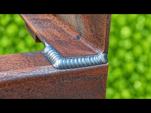 I didn't expect this simple technique to produce such a perfect weld. 