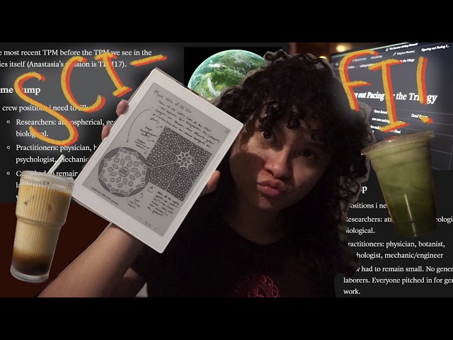 rework my sci-fi trilogy with me! // writing vlog