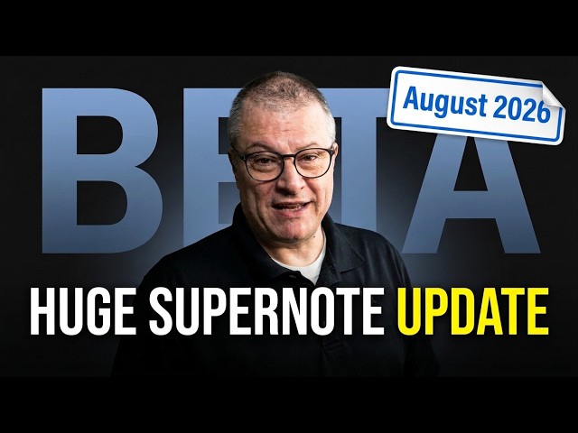 Supernote Beta Update (August 2026)