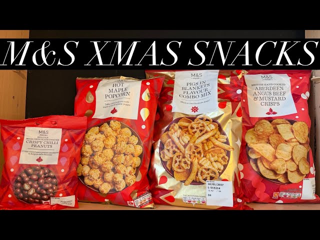 M&S Xmas Review , M&S Crispy Chilli Peanuts Review , M&S Aberdeen Angus Beef & Mustard Crisps Review