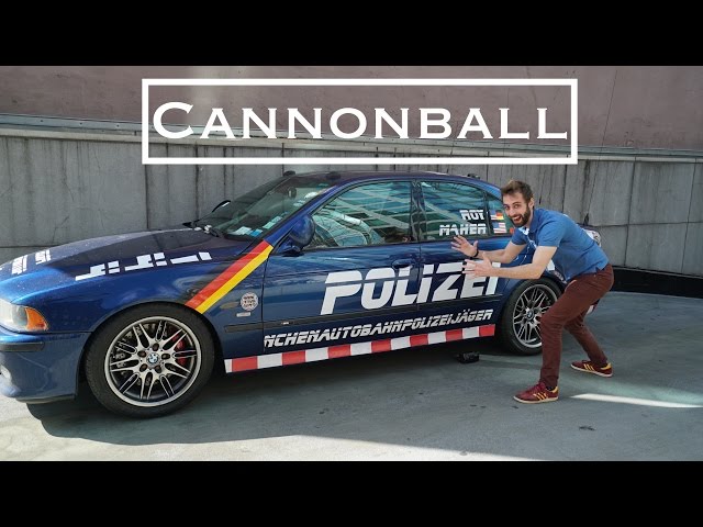 Alex Roy! Inside Polizei 144 -  Cannonball BMW M5