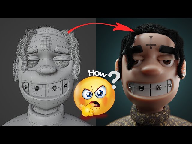 Making A Stylized Hip Hop Character In Blender 3.0