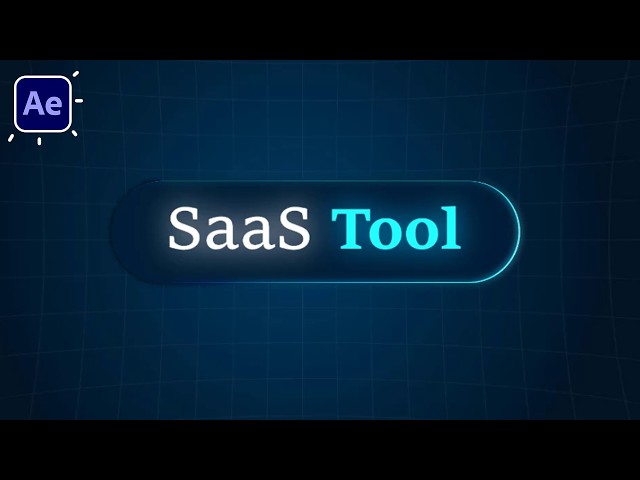 SaaS UI Button Animation in After Effects Tutorials