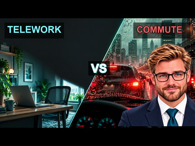 Telework vs. Commute: The Same Job, Two Very Different Mornings
