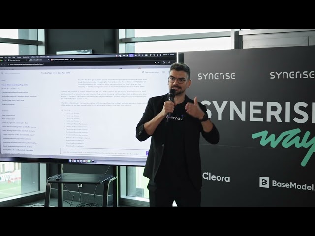 Synerise AI System Agent Is Live: Full Demo on Production Data