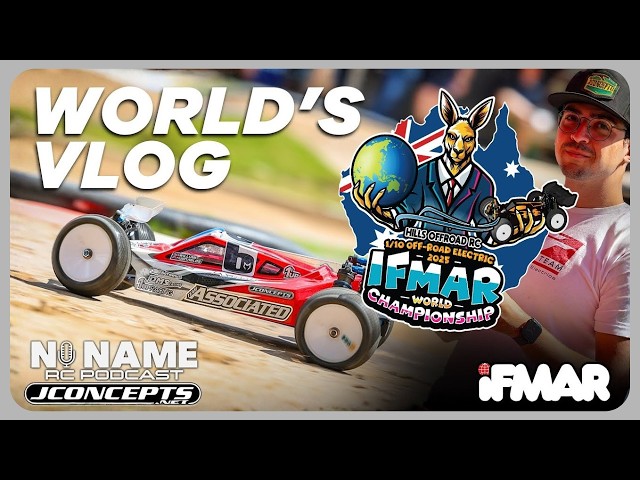 Racing the BEST in the World! 🏆 IFMAR Worlds 2025 Sydney | Hills OffRoad RC | PRESENTED BY JCONCEPTS