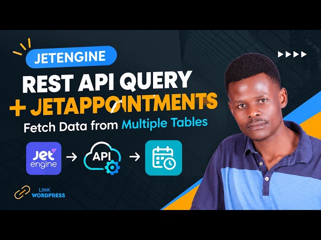JetEngine REST API Query + JetAppointments: Fetch Data from Multiple Tables