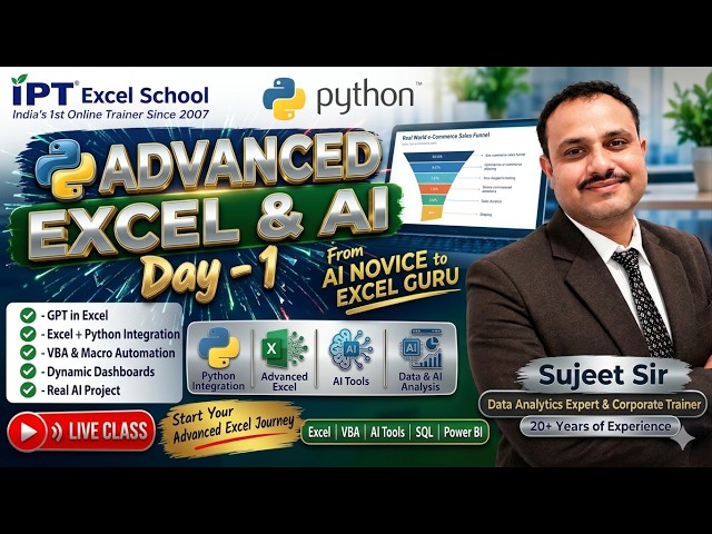 Advanced Excel & AI - Complete AI in Excel