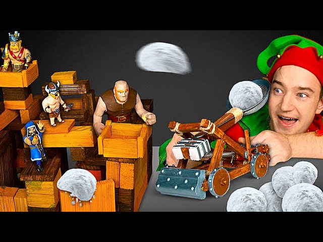 Clash Of Clans Game in REAL LIFE!