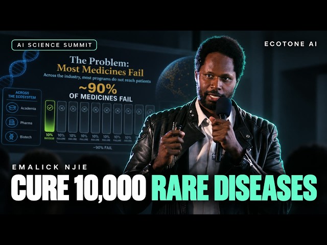 How AI Could Tackle 10,000 Rare Diseases — eMalick Njie, Ecotone AI