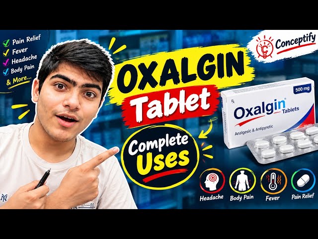 Oxalgin tablet || Pharmacy store || Decode series || Conceptify 