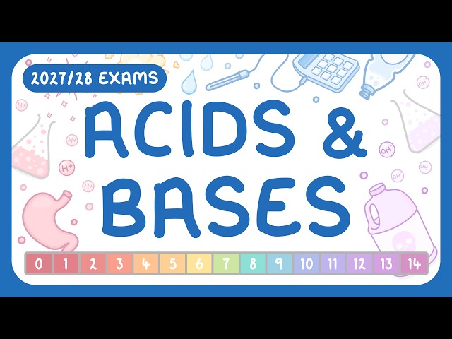 GCSE Chemistry - Acids & Bases - pH | Features | Neutralisation Reactions (2027/28 exams)