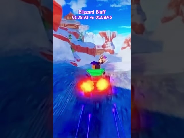 Blizzard Bluff 01:08:93 #activision #crashteamracing #gaming #ctrnf