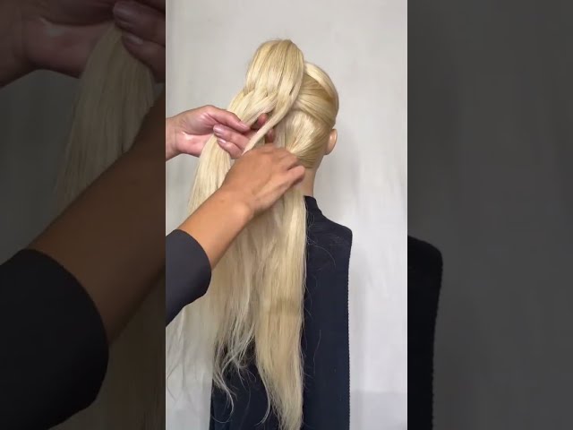 Unpopular opinion: sometimes the hair is the outfit ☺️ #hair #tutorial #braid #hairstyle
