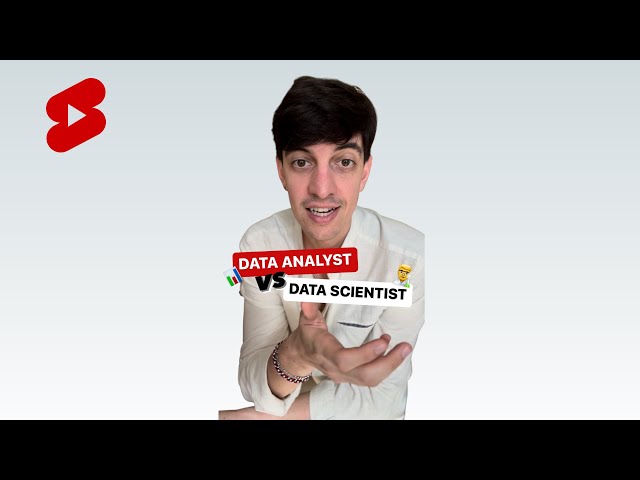 Difference Data Analyst vs Data Scientist EXPLAINED