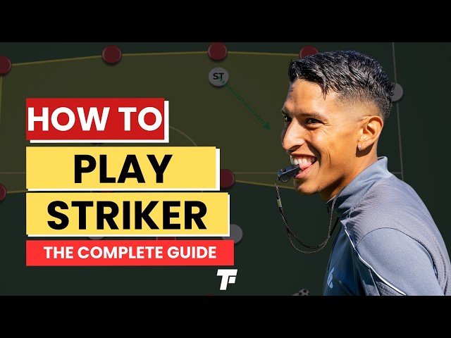 How To Play Striker in Soccer | Complete Positioning & Movement Guide | Footy Tactics