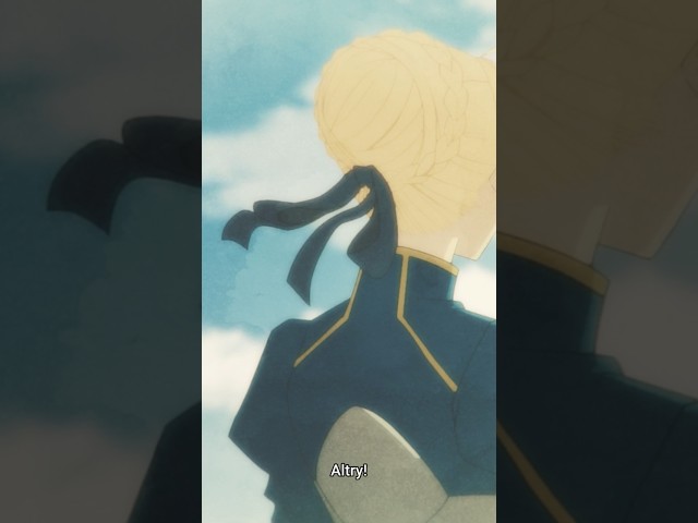 Artoria brief appearance in Fate/Strange Fake