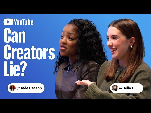 Can creators lie? feat. Jade Beason & Bella Hill