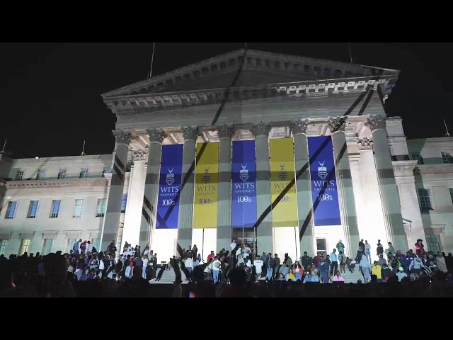 #Wits100  Visible Resonance Light Show